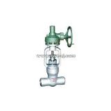 Sell Pressure Self-sealing Bonnet Gear Wheel Drive Cast Steel Globe Valve