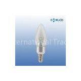 3 Watt Clear E14 Led Candle Bulbs Dimmable For Outdoor , Cool / Warm White thumbnail-1