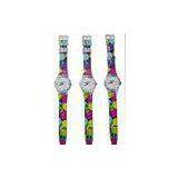 Swatch Style Customized Gift Watch PVC Watchband Trendy Watches