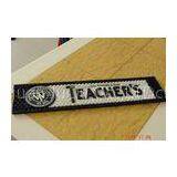 Eco Friendly Black Square Bar Counter Mat , Personalised Bar Runners