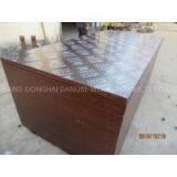 ДСП с пленочной облицовкой марки KINGPLEX, комбинированное сердцевина, фенольный клей WBP, импортированная коричневая пленка thumbnail-1