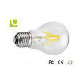High Efficiency E26 6W Dimmable LED Filament Bulb Cool White  60*108mm