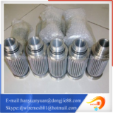 High Trade assurance pleated metal tube stainless steel air filter element