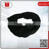 Black Warm Winter Wholesale 2016 Lady 100% Acrylic Basket Infinity Scarf Knitting Scarf