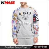 Wholesale Basic Crew Neck Custom Logo Mens Sweatshirt Sale Fashion Casual Wear thumbnail-4