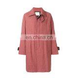 OEM Factoy Wholesale Custom Mens Winter Oversized Plaid Jacket Coat thumbnail-4