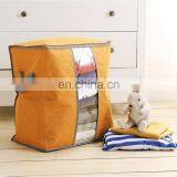 High Quality Thickened & Foldable Colorful Non-woven Carbon Fabric Apperal Quilt Storage Box thumbnail-3