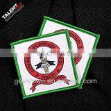 Wholesale Custom Private Woven Logo Badge for School Uniform thumbnail-4