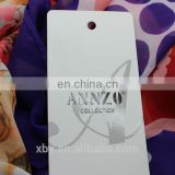 Fashion Thicken Womenswear hang tag garment hangtag