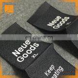 High Density! Custom Hem Woven Label,size Label for Clothing,woven Label Neck Tag thumbnail-4