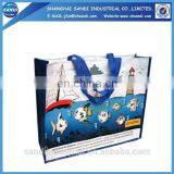 LOGO printing promotional plastic pp shopping bag