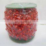60Meter Red Beaded Garland for Wedding Craft thumbnail-1