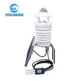 WAS3000 Wireless Agricultural Weather Monitoring Station With Light Intensity Sensor and Solar Radiation Sensor and Soil Temperature and Humidity Sensor Integrated Solar Panels thumbnail-2