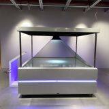 360 Degree 3D Hologram Pyramid Cube Holobox For Holographic Advertising 120x120CM thumbnail-3