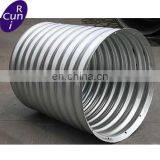 100mm Diameter Threaded End Cap Tapered Seamless Stainless Steel Corrugated Pipe thumbnail-4