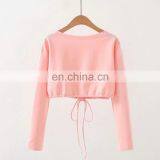 LAITE T2014 Autumn Custom Crew Neck Womens Sweatshirt Custom Oversized Crop Sweatshirt for Women thumbnail-7