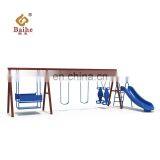 Outdoor Kids Fitness Equipment Outdoor Playground Equipment/Kids Games With Slide&swing thumbnail-1