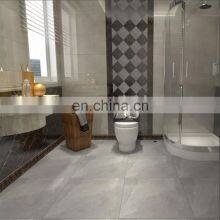 Gray Color Glazed Tiles 600X600mm Grey Tile Matt Non-slip Rustic Floor Tile thumbnail-2