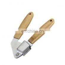 Wholesale Wooden Handle Garlic Presser