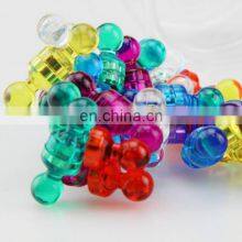 New Office Use Acrylic Covered Push Pin Magnet Whiteboard Magnetic Push Pins for Fridge, Map thumbnail-3