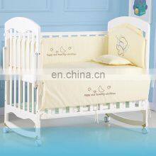 Kid Wooden Furniture Children Babies and Kids' Cribs for Kids Furniture Baby Sleeping Bed thumbnail-3