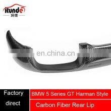 Runde Harman Style Carbon Fiber Material Auto Car Body Kit Front Lip For 2009-2016 BMW 5 Series GT F07 Front Lip thumbnail-3