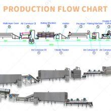 Full Reduction High Efficiency Corn Flakes Machine Made in China Cereal Making Machine Small Capacity Corn Flakes thumbnail-4