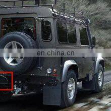 4X4 Car Exterior Accessories Body Parts Steel Iron Rear Door Footstep Tailgate Steps Fit for Landrover Defender Black Powder thumbnail-4