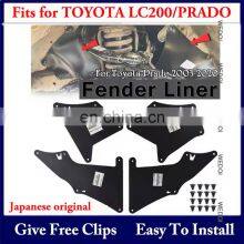 For Toyota Land Cruiser Prado J120 J150 FJ Cruiser Mudguards Splash Shield Mud Flaps Guards Fender Liners Car Accessories thumbnail-2
