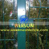 Werson Powder Coated Weld Mesh Fence -Green Ral 6005 Colour