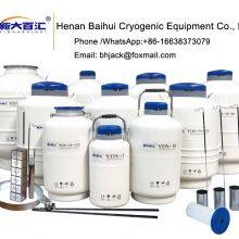 Nitrogen Cylinders Sale Used 30 Litres Wide Open Liquid Nitrogen Thermos for Insemination thumbnail-5