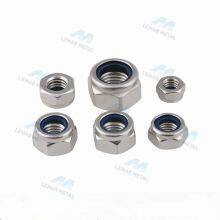 Stainless Steel Hexagonal Self-locking Nylon Nut thumbnail-2
