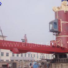 Enjue Type 40ton ABS CCS LR BV Approved Stiff Boom Steel Rope Luffing Marine Deck Ship Crane Pedestal Offshore Crane Dock Crane With Best Service for Sale thumbnail-4