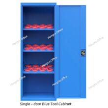 Hengna BT50DJG22 Tool Cabinet With Single-Glazed Door H1800×W620×D500mm Blue/White/Dark Gray Color Options for Small Garage thumbnail-3