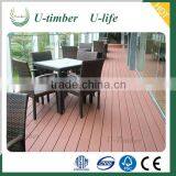 Color Mix Outdoor Grey Wood Composite Decking Exported to Spain