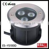 Hot Sale STAINLESS STEAL IP67 200V 3W Outdoor LED Ground Lamp Quality Choice