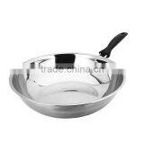 Durable Stainless Steel Pan Frying Pan With Bakelite Handle thumbnail-3