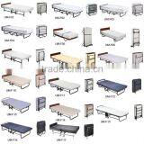 Single Hotel Rollaway Folding Bed With Spring Mattress thumbnail-6