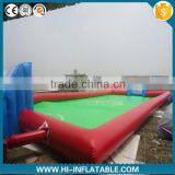 European Cup Giant Inflatable Soap Football Field Inflatable Water Portable Football Field for Sale Supplier's Choice