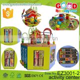 New Design Six-sides Cube Toys Children Educational Wooden Activity Center for Kids                        
                                                Quality Choice