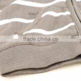 Toddler Long Sleeve Hoodies Zip-up Jacket Baby Girls' Stripe Reversible Hooded Jacket thumbnail-2