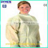 Yellow Sterile Disposable Non-woven Isolation Gowns With Elastic thumbnail-3