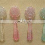 Skin Cleaning With Cap Plastic Facial Cleansing Brush thumbnail-1