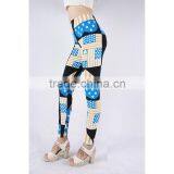 Hot Sell Women Leggings With Playing Cards Printed thumbnail-4