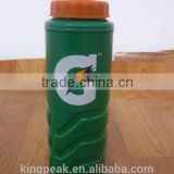 750/1000ml Eco friendly Unique design football type PE water bottle and sports bottle