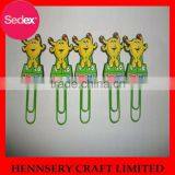 Smile Face PVC Bookmark and Mickey Funny Animal Shape Paper Clips thumbnail-5