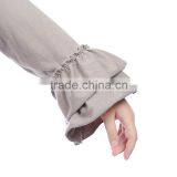 Wholesale Clothes High Quality Cotton Girls Ruffle Pant Set thumbnail-6