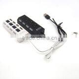 Portable 4 Ports USB 2.0 USB HUB 3.0 For Card Reader/USB Mouse/Keyboard/U Disk thumbnail-3