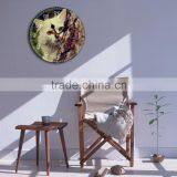 Classic Design Quartz Home Decoration Glass Clock