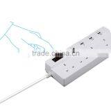 4 Way Power Strip UK Plug Outlet 4 Smart USB 5V 6A Output Power Board With CE and RoHS thumbnail-4